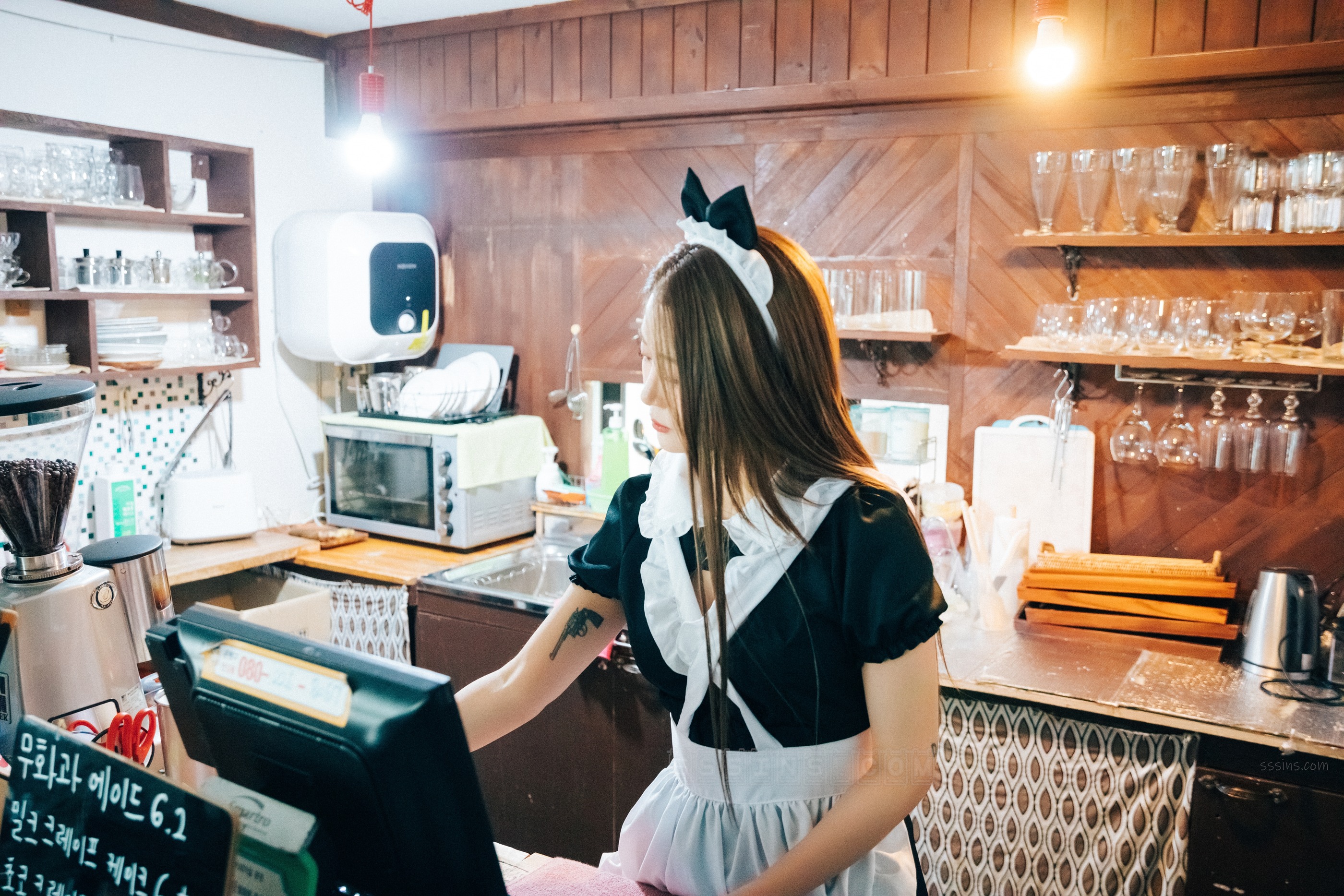 图片[1]-Bomi – NO.066 (보미) [Loozy] – Maid cafe [174P]-XikXak